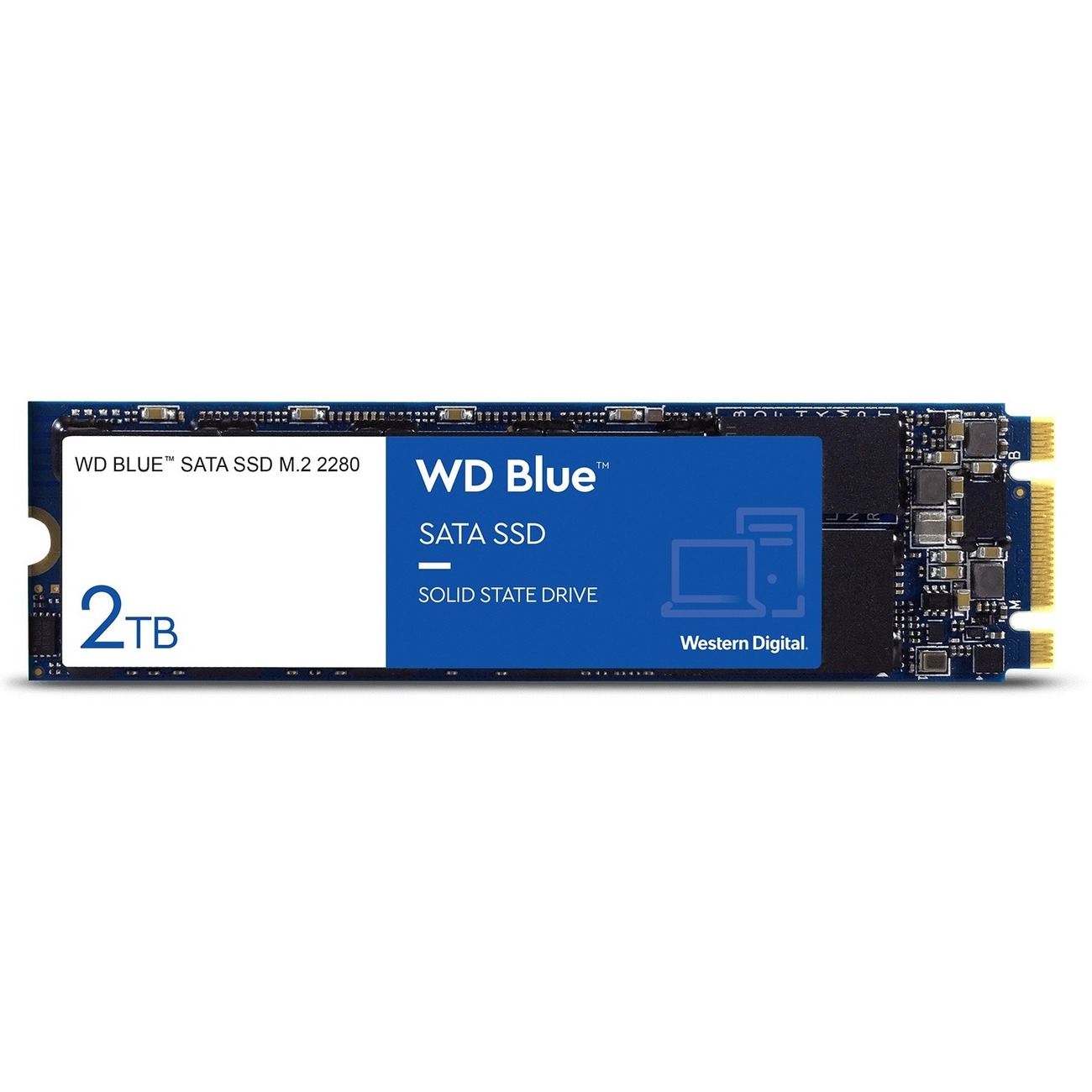 WD Blue 3D NAND 2TB Internal SSD - M.2 2280 SSD - Newegg.com