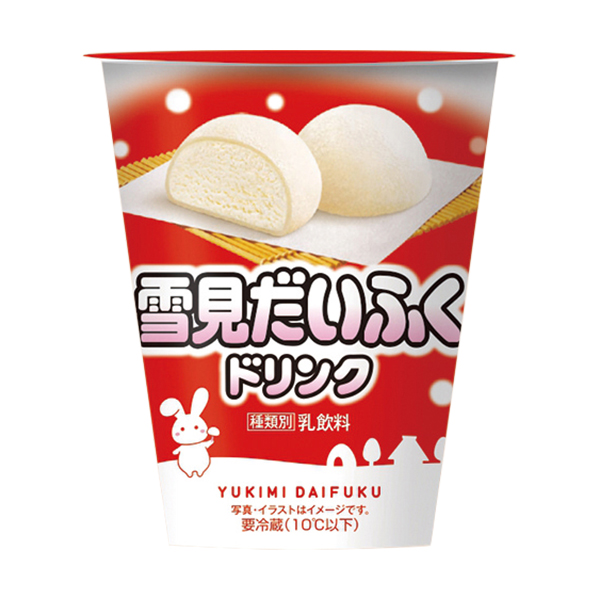 ファミマ限定「雪見だいふく ドリンク」「雪見だいふくみたいなパン