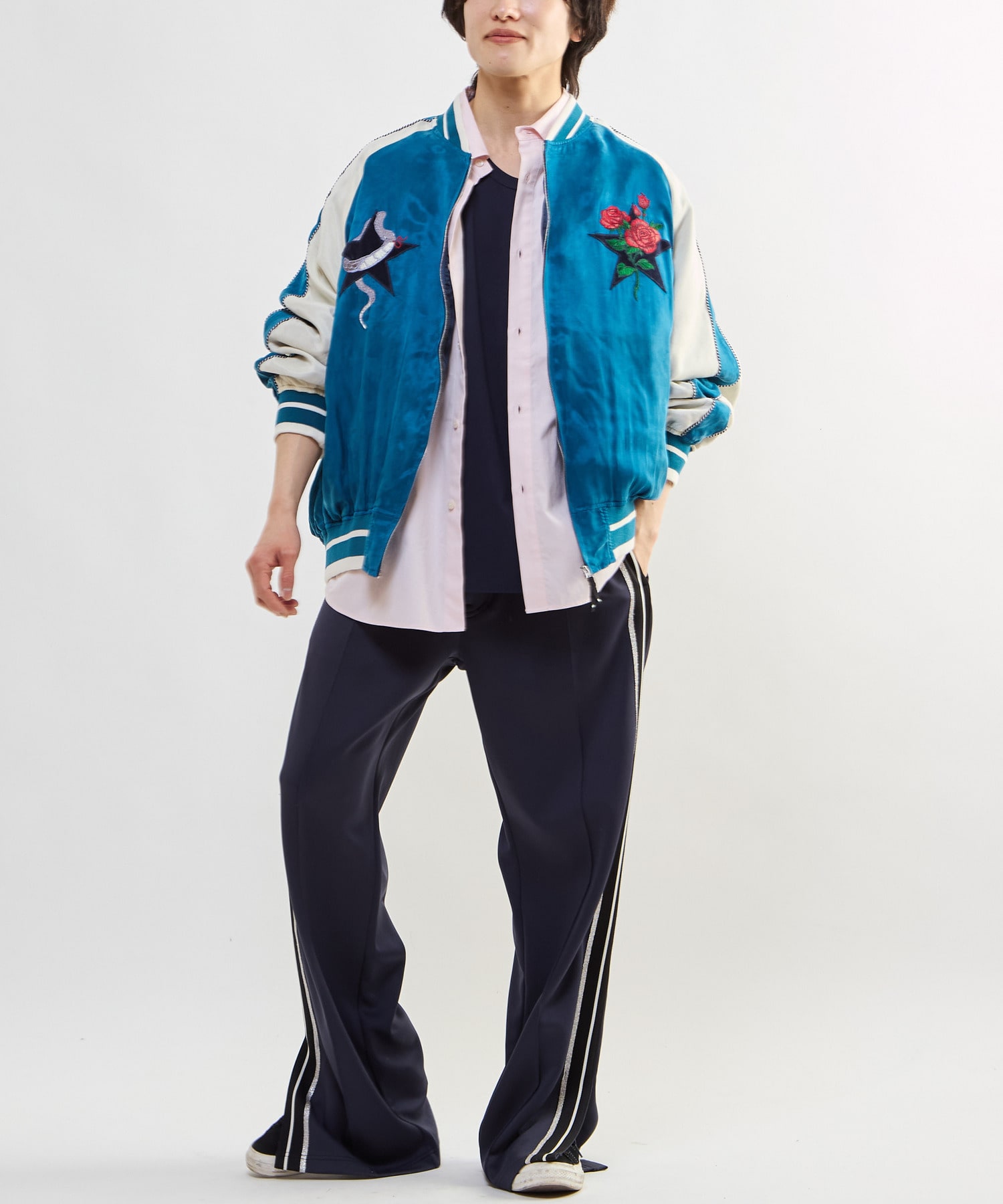 VINTAGE SATIN SOUVENIR JACKET｜CONVERSE TOKYO (コンバース