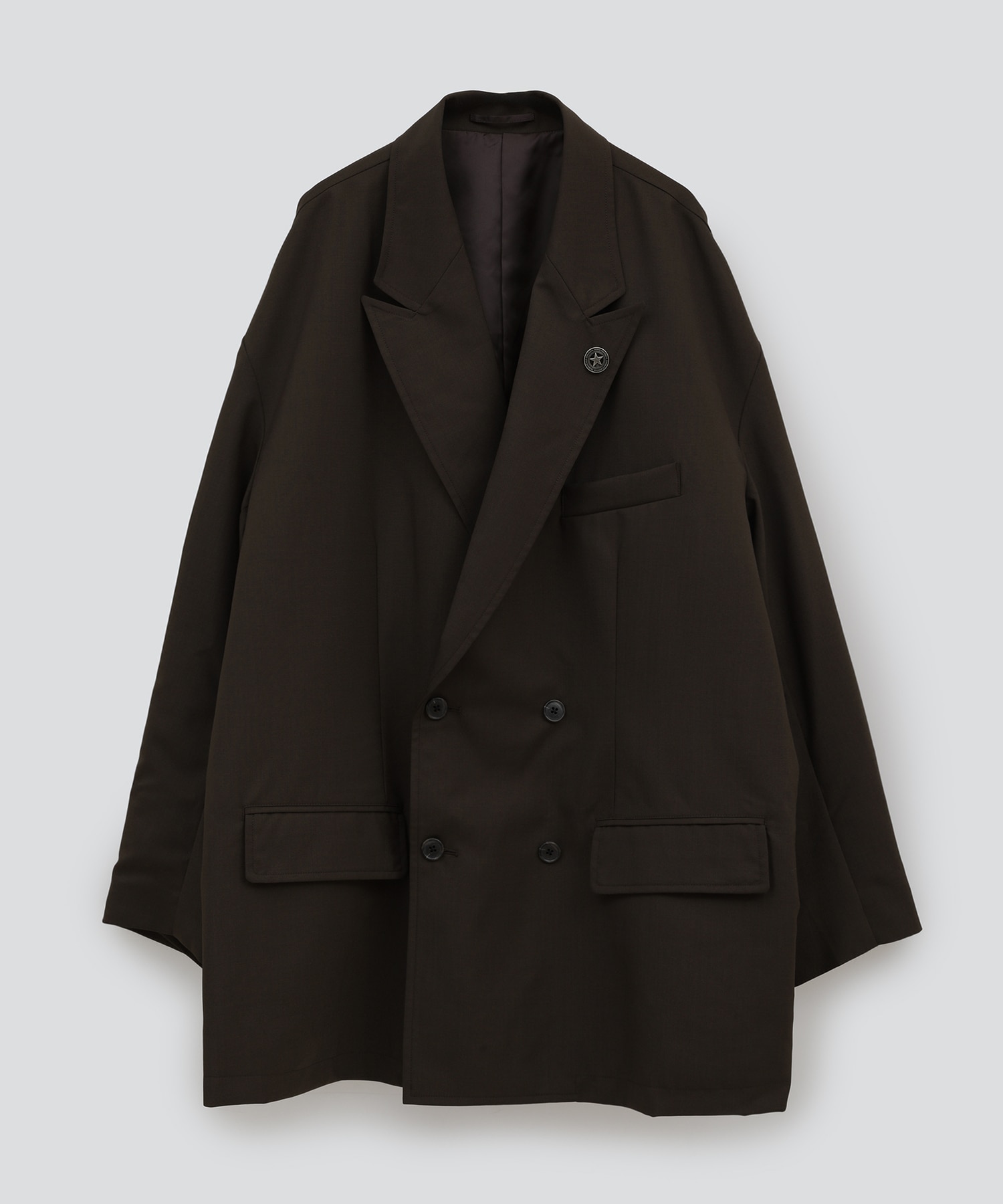 COMBAT WOOL DOUBLE BREASTED SETUP JACKET (CORDURA fabric