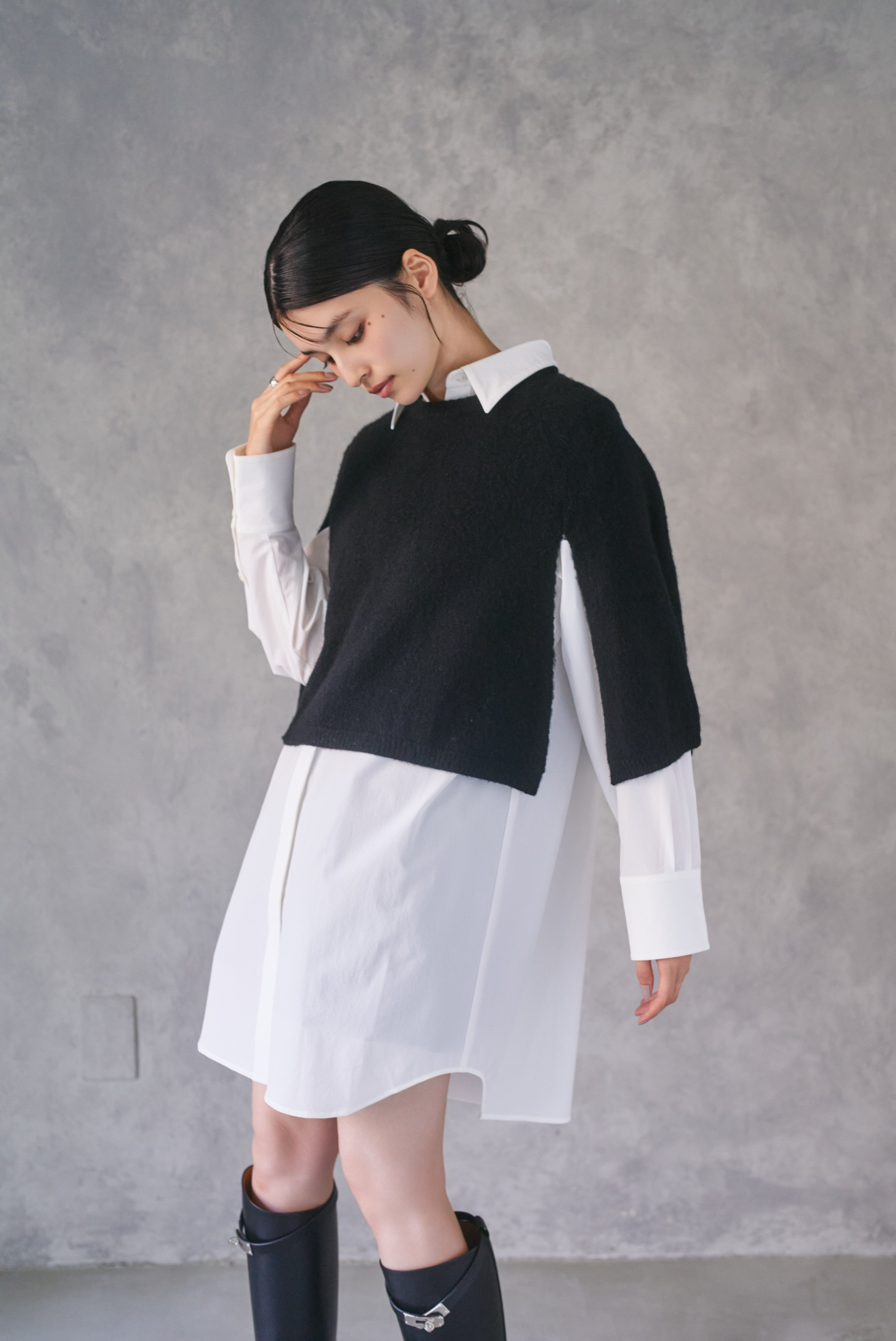 フォックスファーケープポンチョ – CONNSE