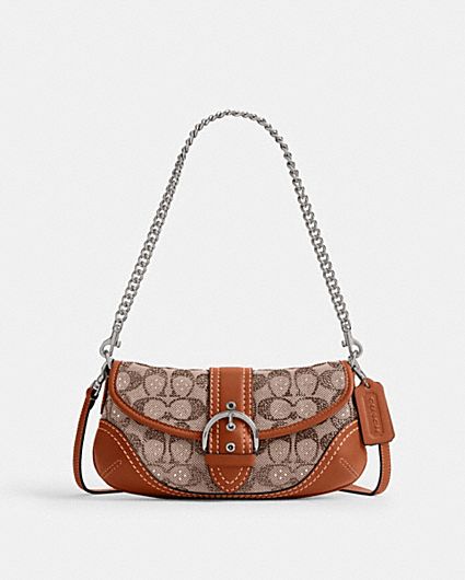 COACH® | Soho Bag 25 In Crystal Signature Jacquard