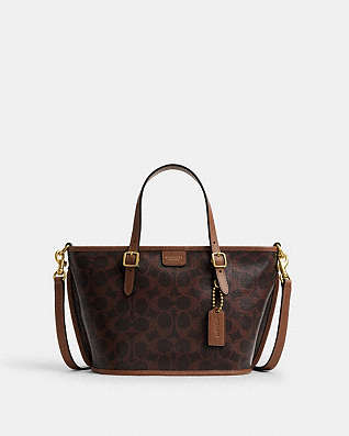 ブラウン 【公式】COACH – コーチ トートバッグ レディース