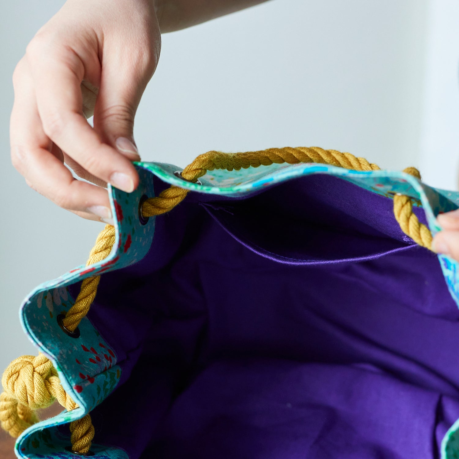 echino エチノ 型紙 パターン 巾着バッグ｜生地通販｜cocca(コッカ)