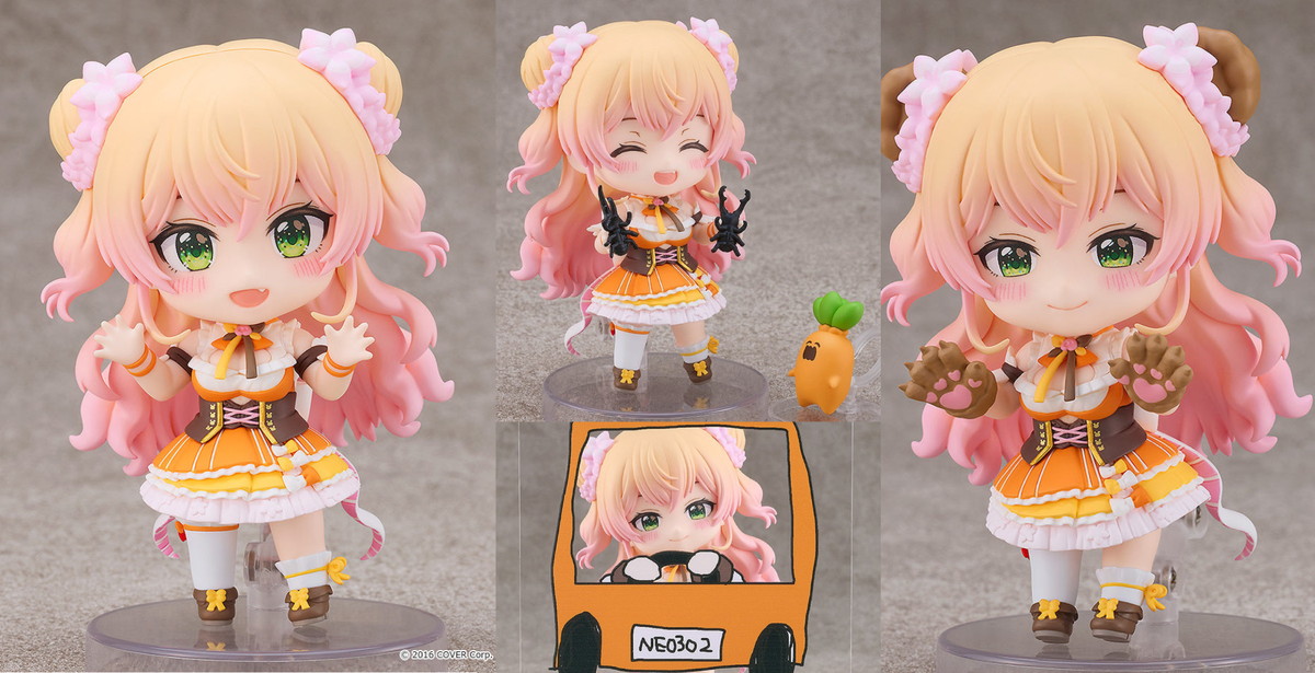 ホロライブ ねっ子・カブクワも付属!「桃鈴ねね」ねんどろいど 11月発売!