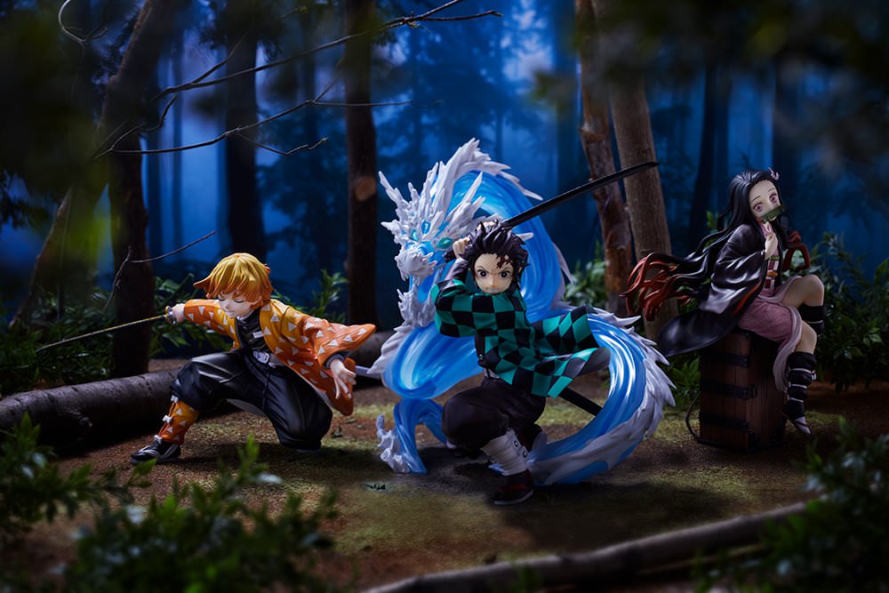 鬼滅の刃 ANIPLEX+限定 善逸達の1/8フィギュア 12.22まで予約受付中!!