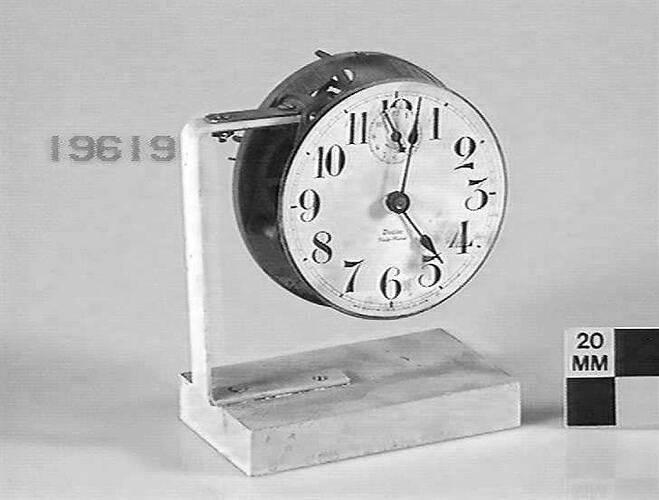 Alarm Clock - Western Clock Co, USA, 'Westclox Sleep Meter'