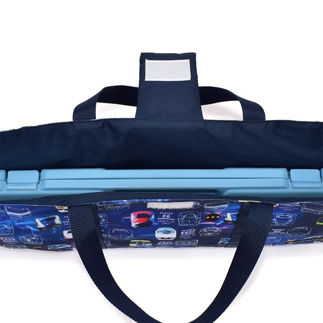 鍵盤ハーモニカケース 撥水・軽量タイプ 電車の顔コレクション（総柄