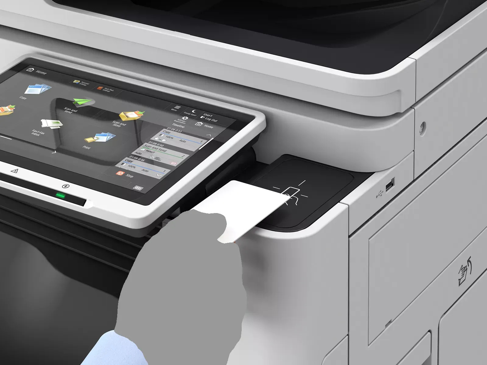 Canon ImageRunner Advance DX C3935i Multifunction Copier - CopyFaxes