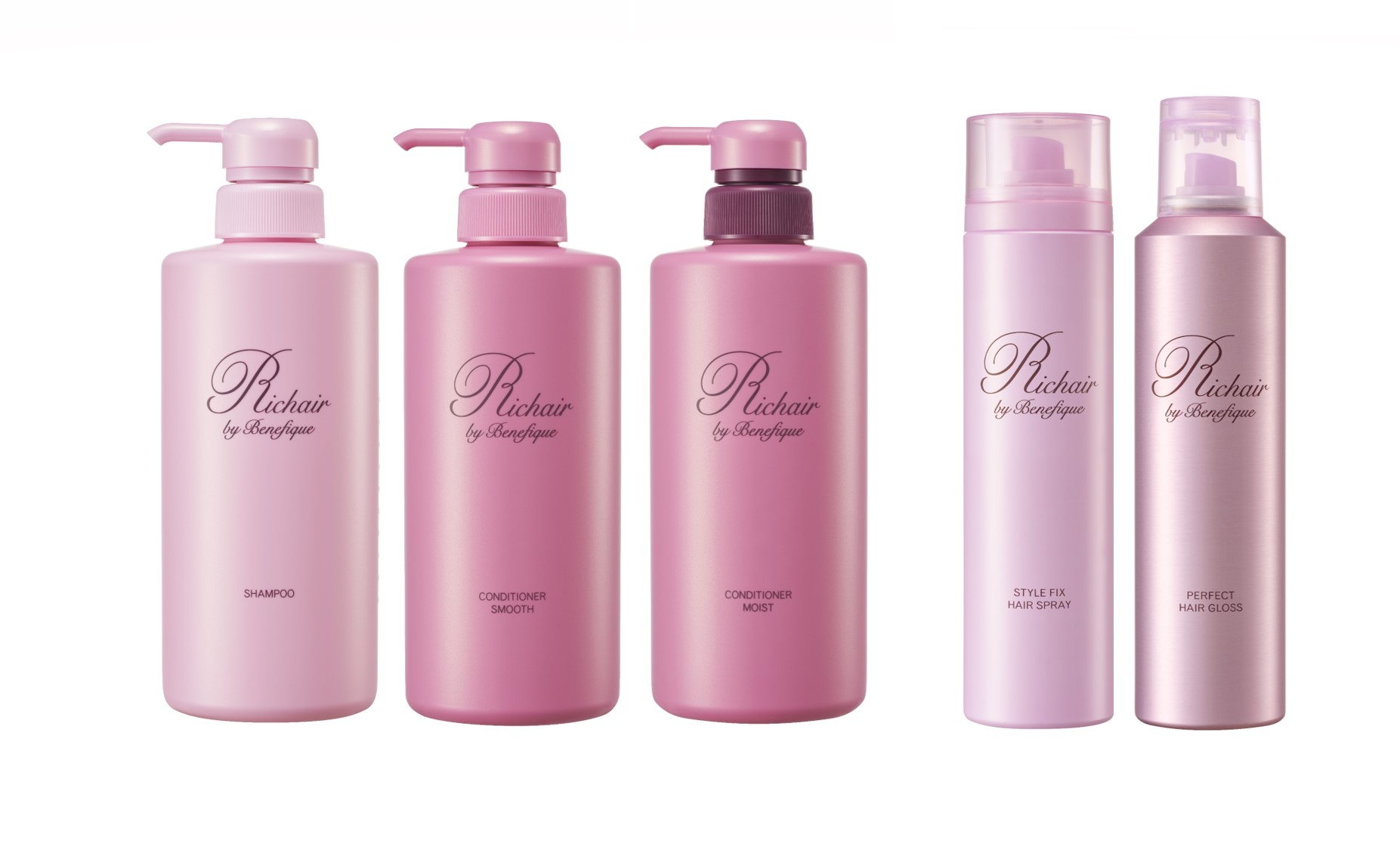 リシェール バイ ベネフィーク」 第2弾 ヘアケアアイテム発売