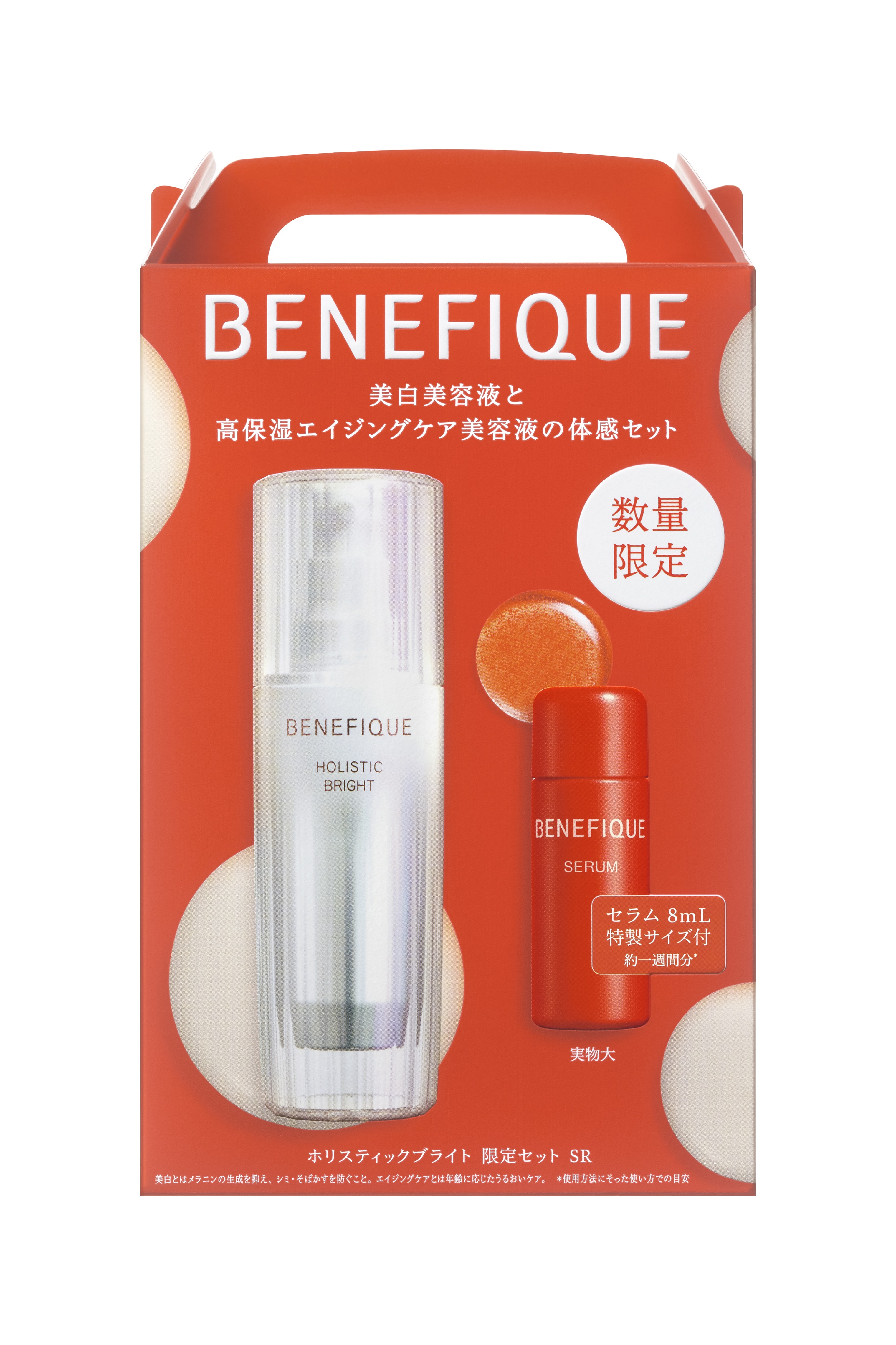ベネフィークから 美白美容液と高保湿エイジングケア美容液の体感