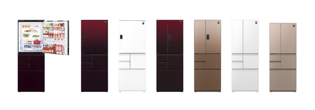 プラズマクラスター冷蔵庫 メガフリーザーシリーズ6機種を発売
