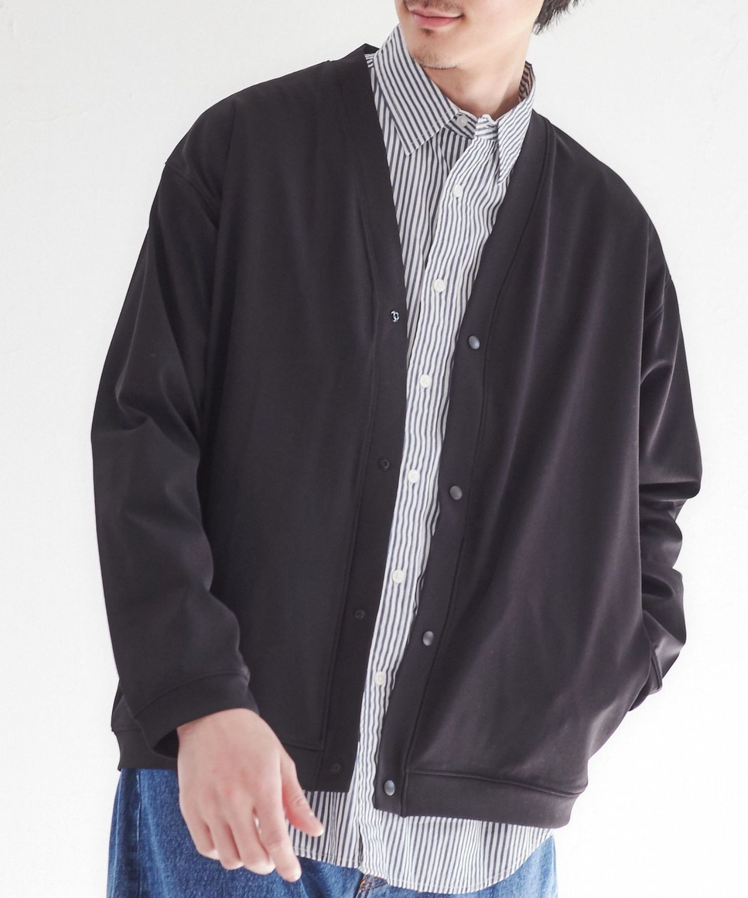 極楽FITスナップカーディガン23SS