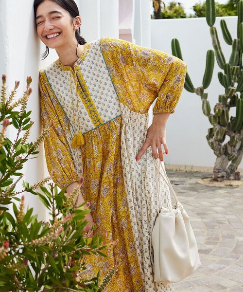 MARKET（マーケット）サラサプリントカフタンワンピース