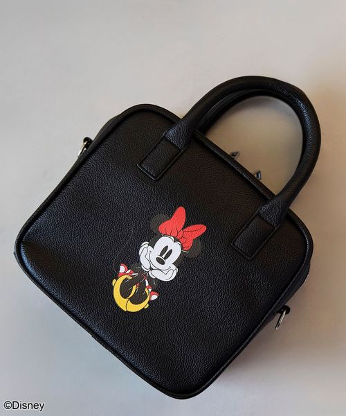 MICKEY（ミッキー）/別注】レザーライクボストンバッグ