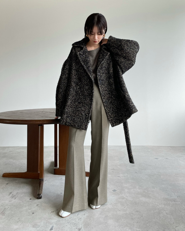 松本恵奈のMUST BUY- CLANEのお気に入りアイテム紹介 “MIX LOOP TWEED