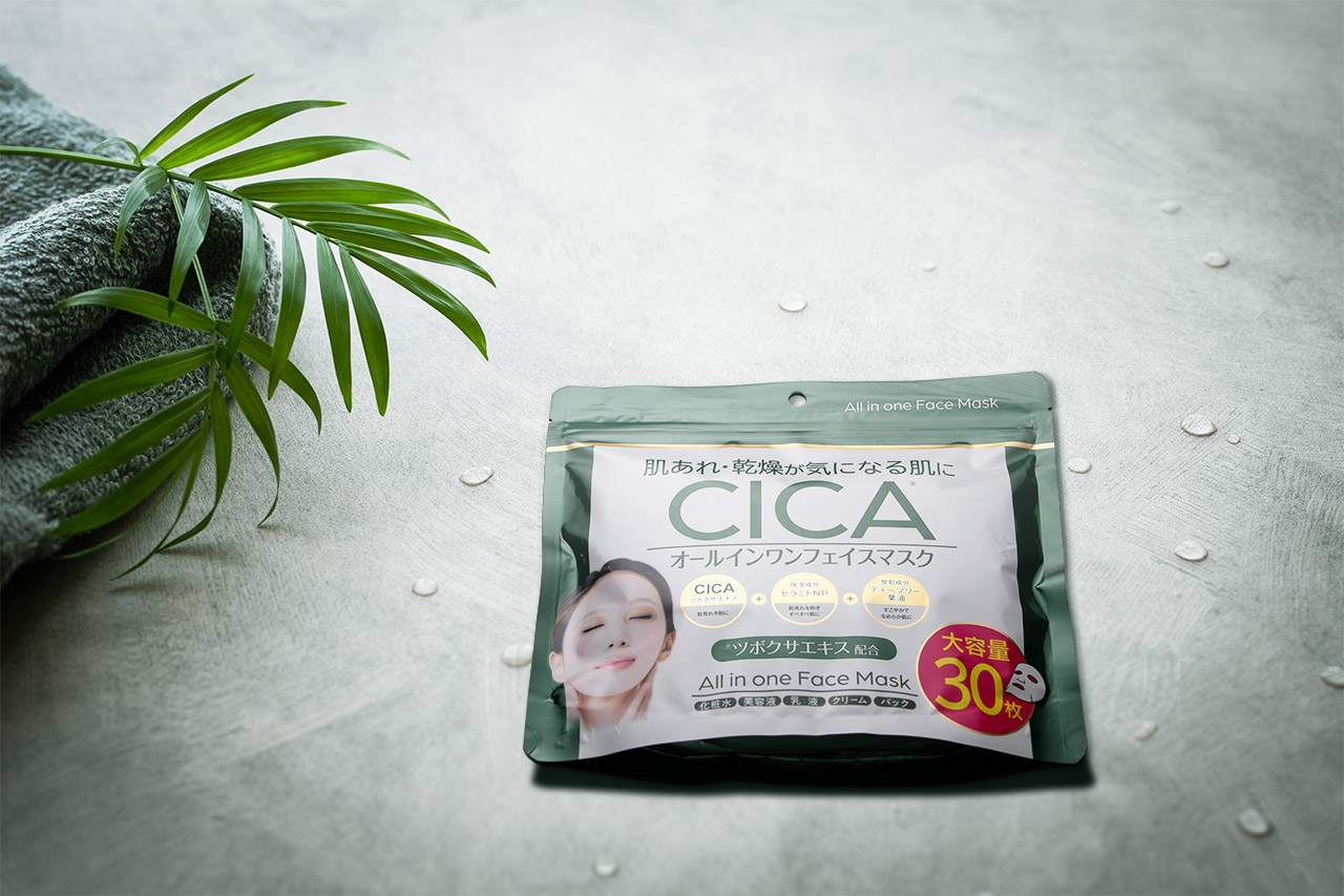 CICAオールインワンフェイスマスク｜ドラッグストアで買えるNID PB
