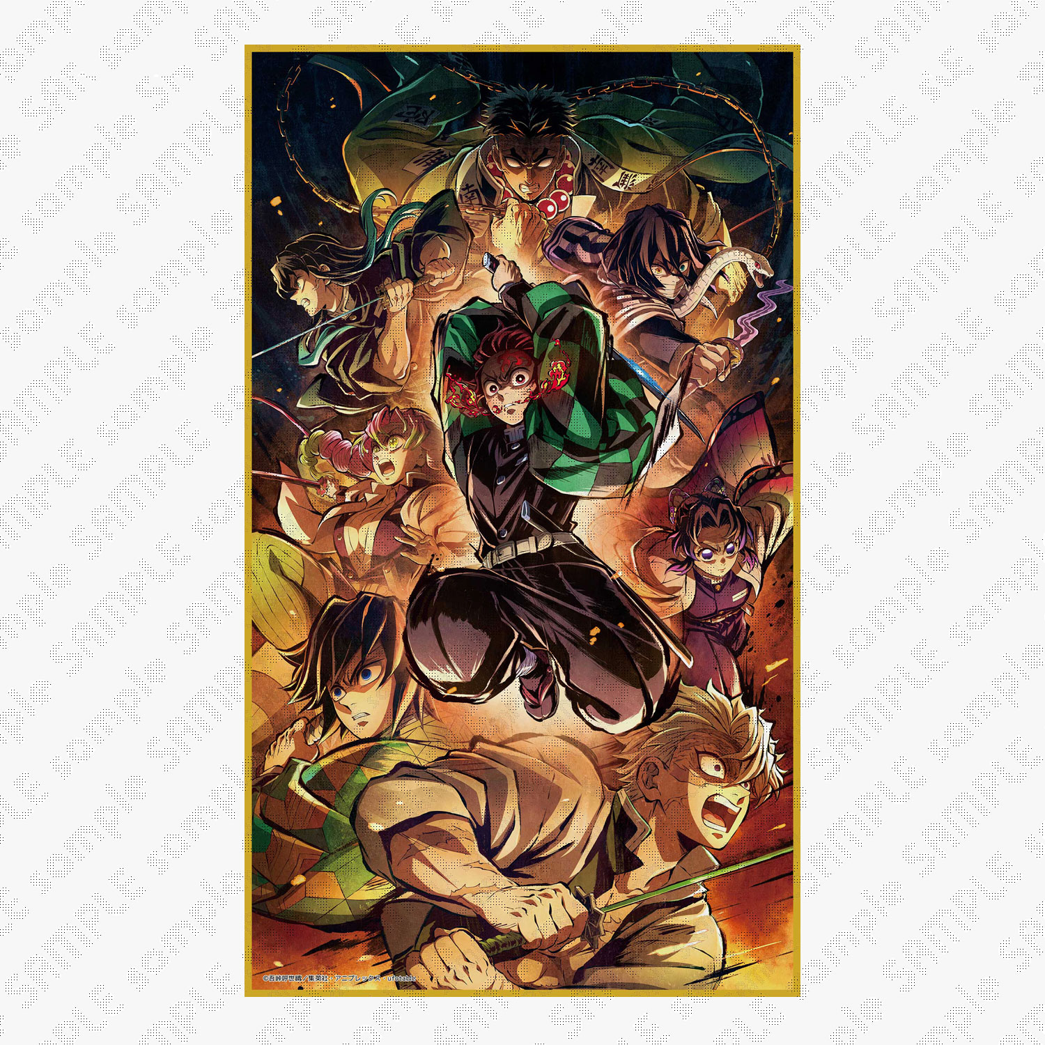 全5種セット】アニメ 鬼滅の刃 柱稽古編 円盤 特典 描き下ろし 色紙 全