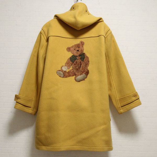 からしコサージュくま刺繍ダッフルコート - ピンクハウス通販