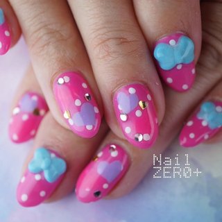 人気順｜#ミニーのパルパルーザのネイルデザイン｜ネイルブック