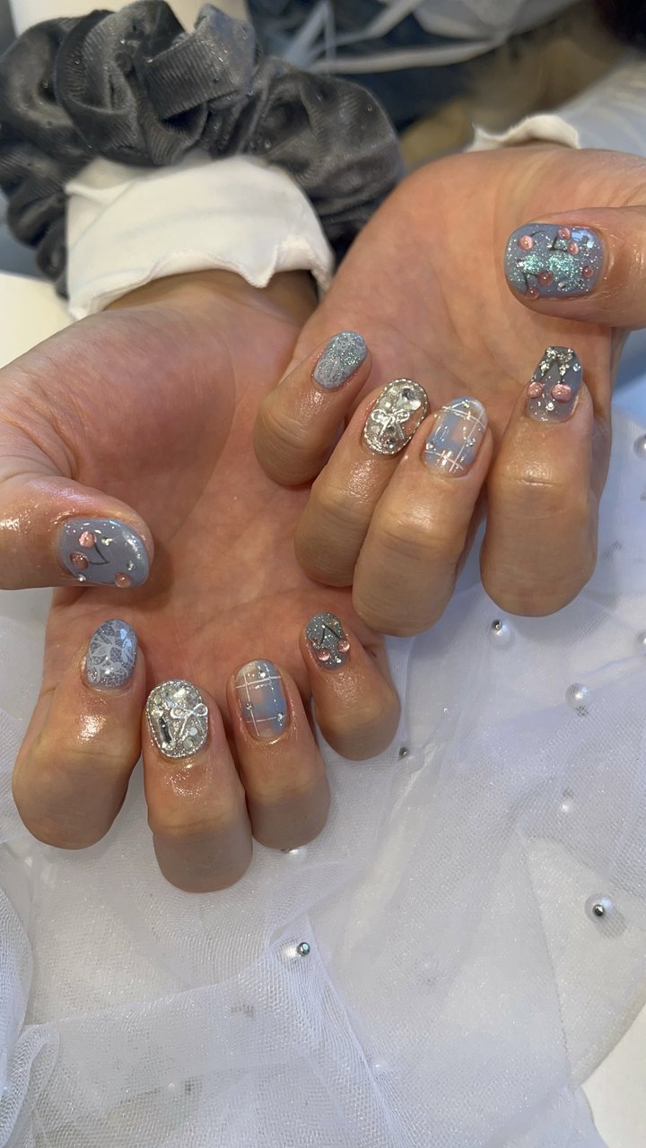 ハンド/チェック/フルーツ/マグネット/リボン - 枚方市山之上ネイル