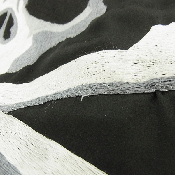 mastermind/マスターマインド 初期 シルク100% スカル/ロゴ刺繍