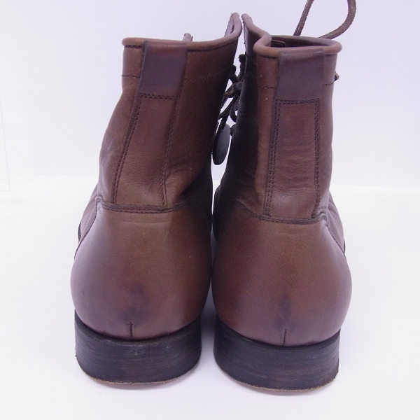 C DIEM/カルペディエム レザー 6ホール レースアップ ブーツ/おでこ靴