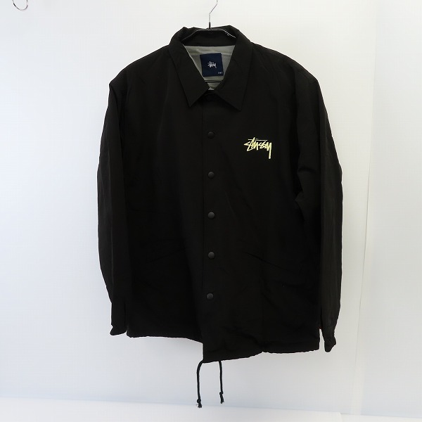 STUSSY/ステューシー ドラゴンプリント ナイロン コーチジャケット