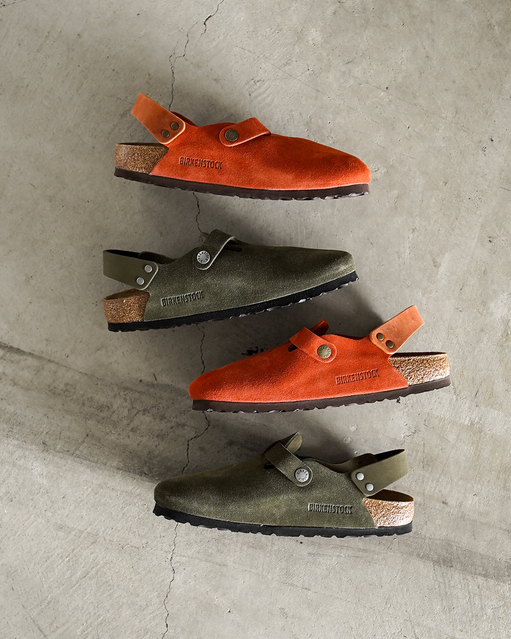 ビルケンシュトック BIRKENSTOCK トキオ Tokio Suede ベロアレザー