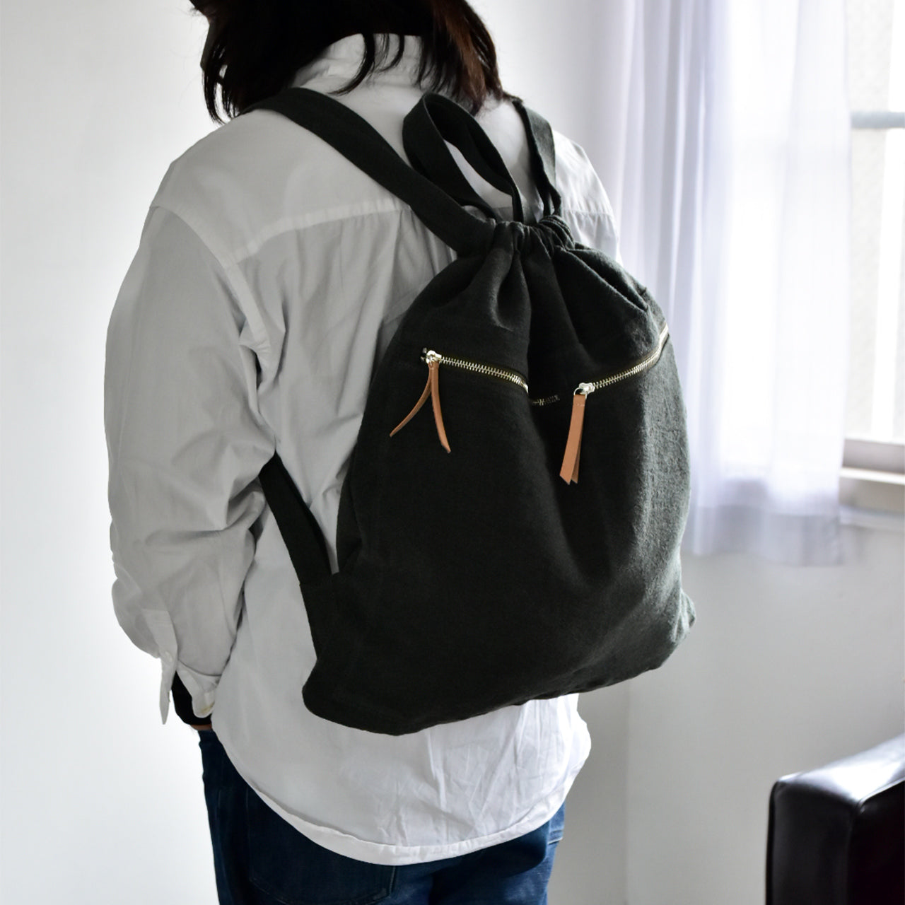 HYBRID LINEN 】NAP ZAC / ナップサック