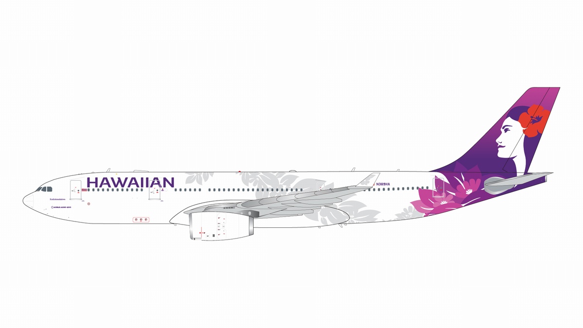 G2HAL1357 GEMINI 200 Hawaiian Airlines / ハワイアン航空 A330-200