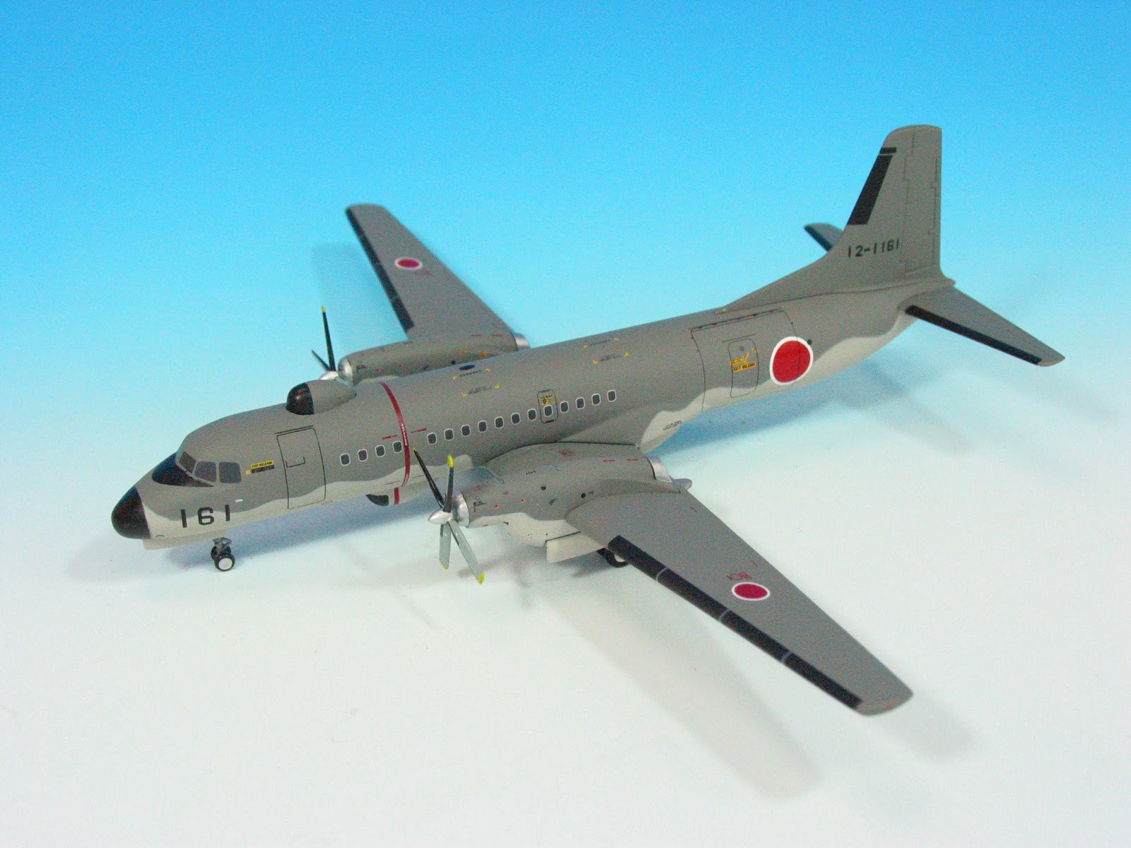 YS21151 全日空商事特注品 航空自衛隊 YS-11E 入間基地 総飛 電子測定