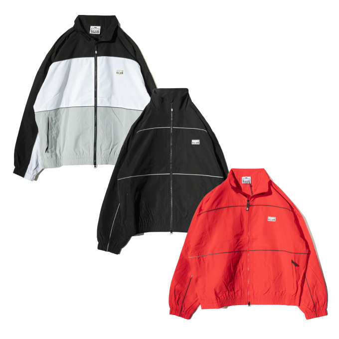 リラックスフィットのヘビーウェイト トラックジャケット PRO CLUB