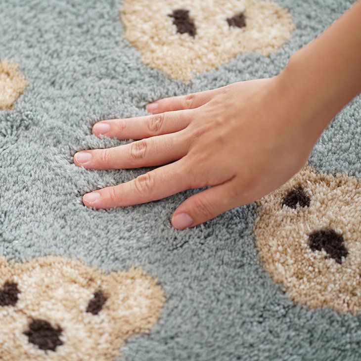タフティング 洗えるくまの玄関マット KUMAT くまっと(45×70cm) | クー