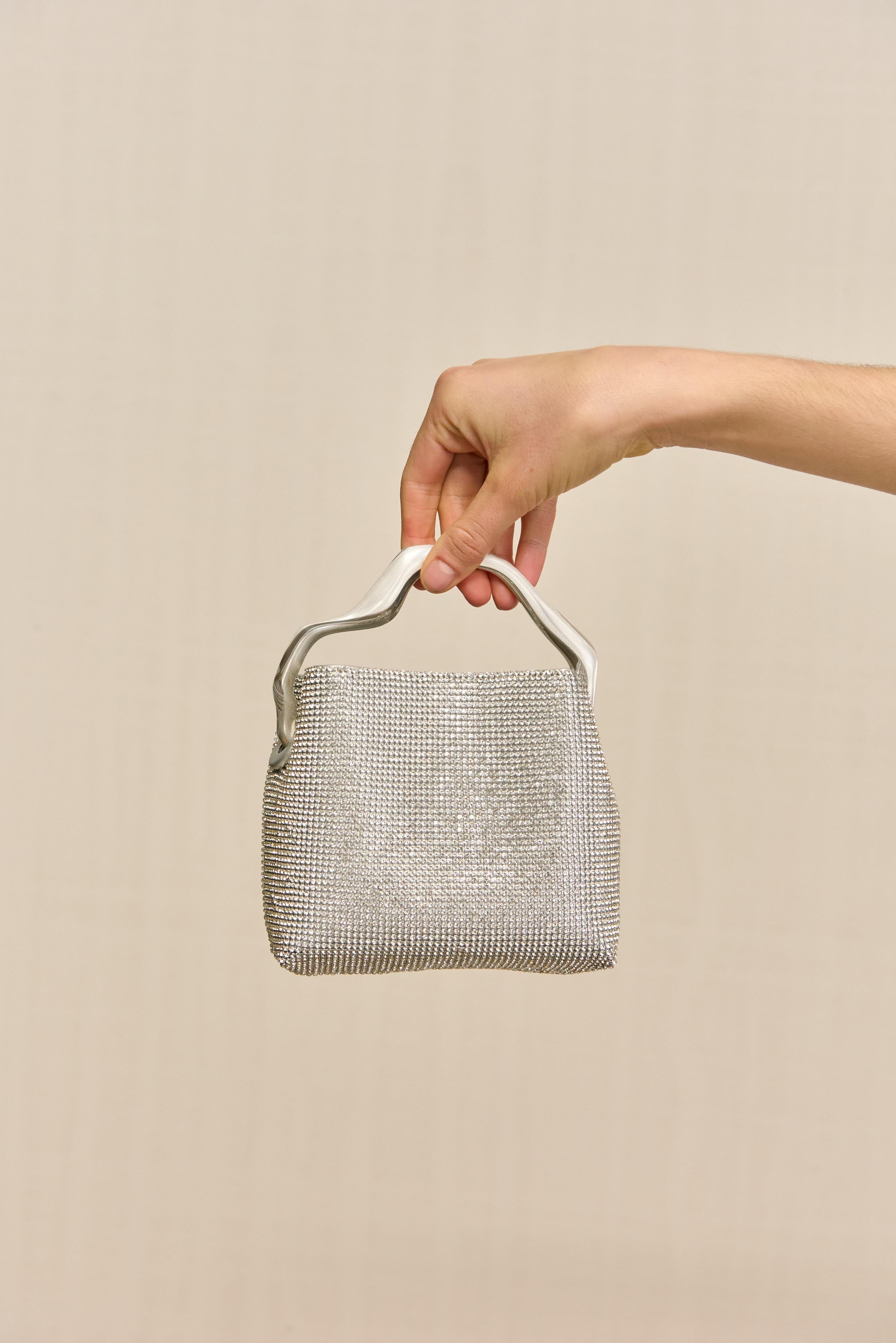 SOLENE MINI RHINESTONE BAG - CLEAR – CULT GAIA