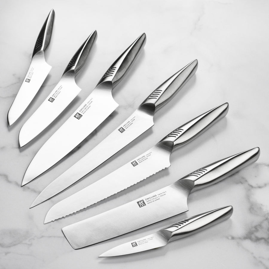 Zwilling Twin Fin II Magnetic Knife Block Set - 8 Piece