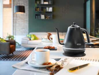 アイコナ 電気カフェケトル プレステージグレー KBOE1220J-GY | De