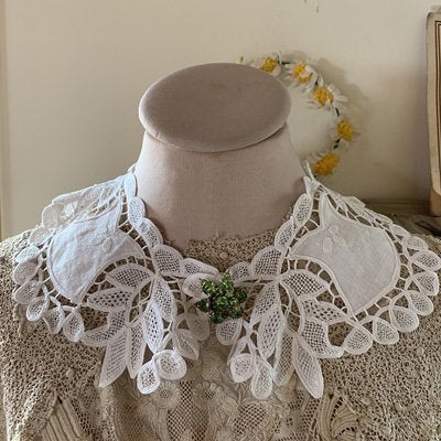 カットワークレース襟 付け襟 フランス | アンティーク・ヴィンテージ