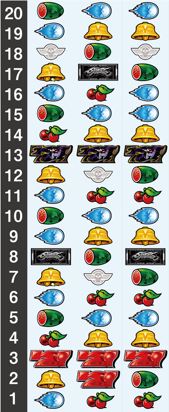スマスロ ストリートファイターV 挑戦者の道｜パチスロ｜HAZUSE DATA