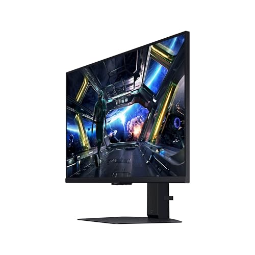 Samsung 27-in Odyssey G7 (G70D) 4K UHD 1ms Smart Gaming Monitor, LS27D