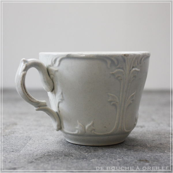 オールドバカラ アンティーク DE BOUCHE A OREILLE / tasse カップ C&M