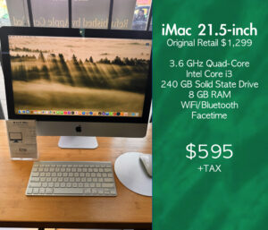 iMac 21.5-inch  Empower Your Creativity with Precision and Power