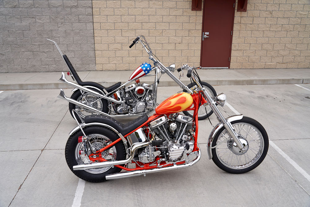 Captain America & Billy Bike - Denvers Choppers