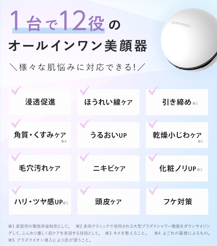 瞬間美肌のプラズマ美顔器 Un（アン) | エイジングケア・ニキビ予防