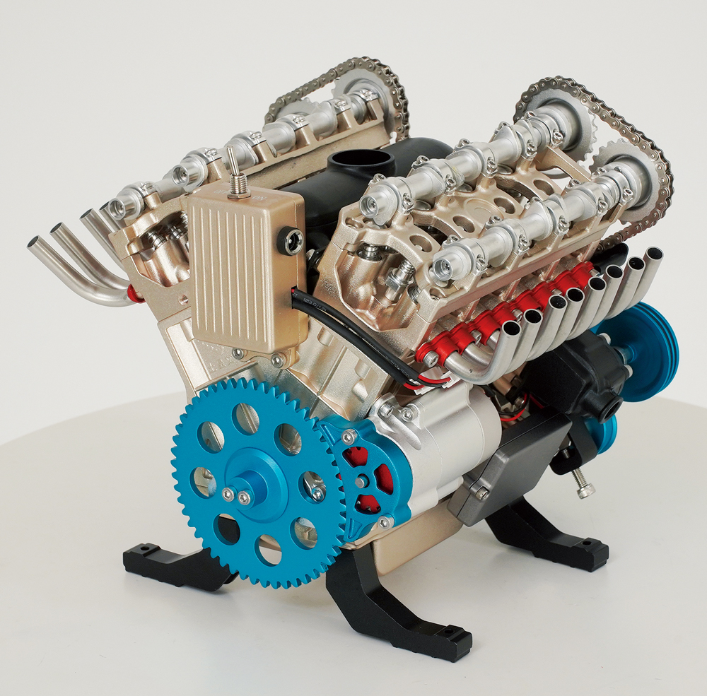 V8エンジンモデル 組立てキット | デアゴスティーニ公式