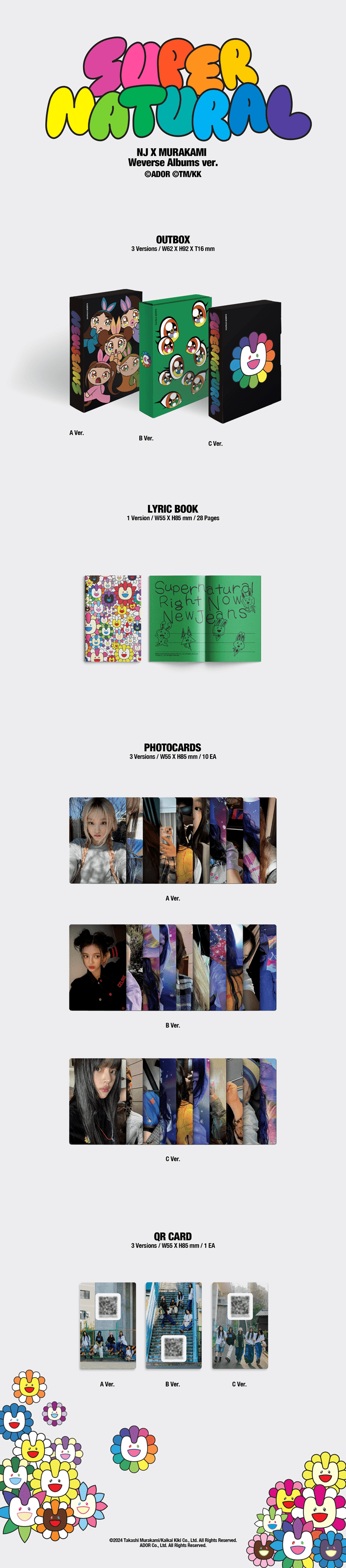 NewJeans Supernatural Weverse Albums ver. – Dear My Favorite