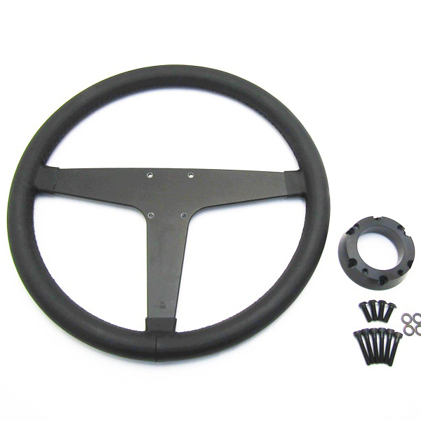 レスレストンT型レーシングステアリング36Ф+専用 モモボスアダプター