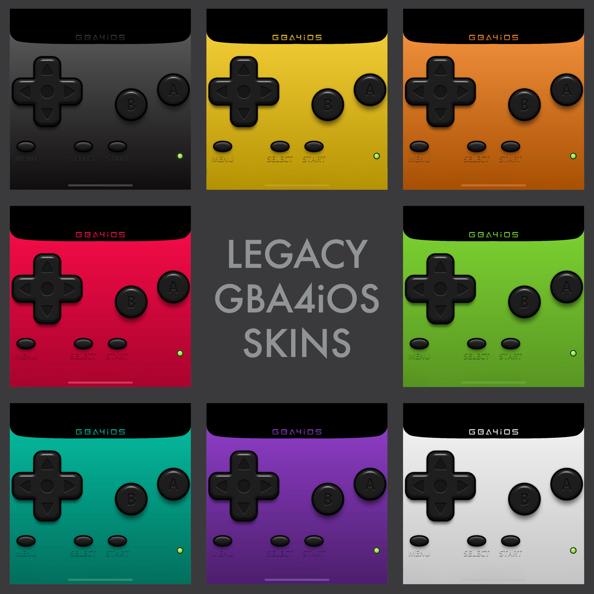 Legacy GBA4iOS (All Colors) - GBC • DeltaStyles
