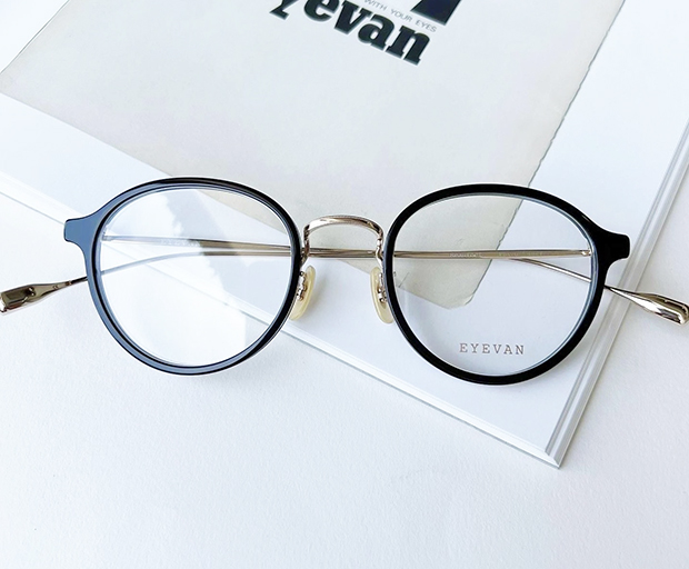 EYEVAN(アイヴァン) 上品なボストンシェイプのコンビネーション