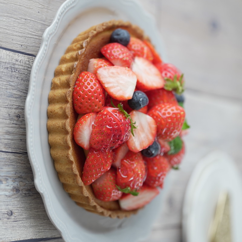 基本のいちごタルト | レシピ | 富澤商店